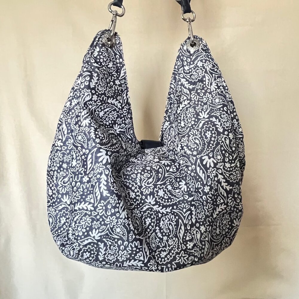 Kipling Woodstock Alexsy Medium Shoulder Bag Blue Embrace GG Kipling - Picture 2 of 15